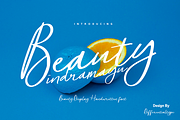 Beauty Indramayu, a Handwritten Font by Differentialtype (Thumbnail 1 of 6)