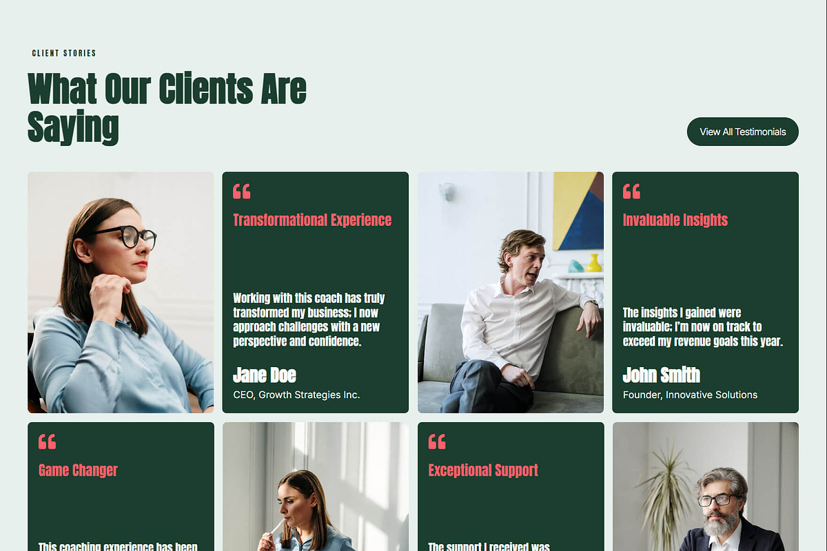 Business Coach Elementor Olyvia, a WordPress Template by OKThemes Studio (Photo 23 of 26)