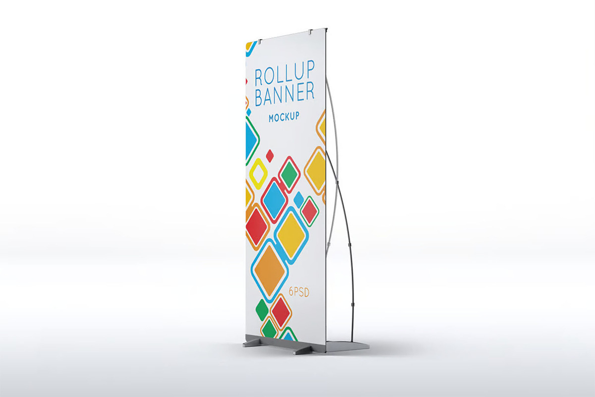 Roll Up Banner Mock-Up, an Advertising Mockup by DesignRushMarket (Photo 7 of 7)