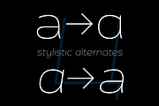 Cedra 4F Wide (Family), a Sans Serif Font by 4th february type foundry (Thumbnail 3 of 5)