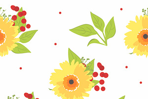 Seamless pattern Spring Bloom