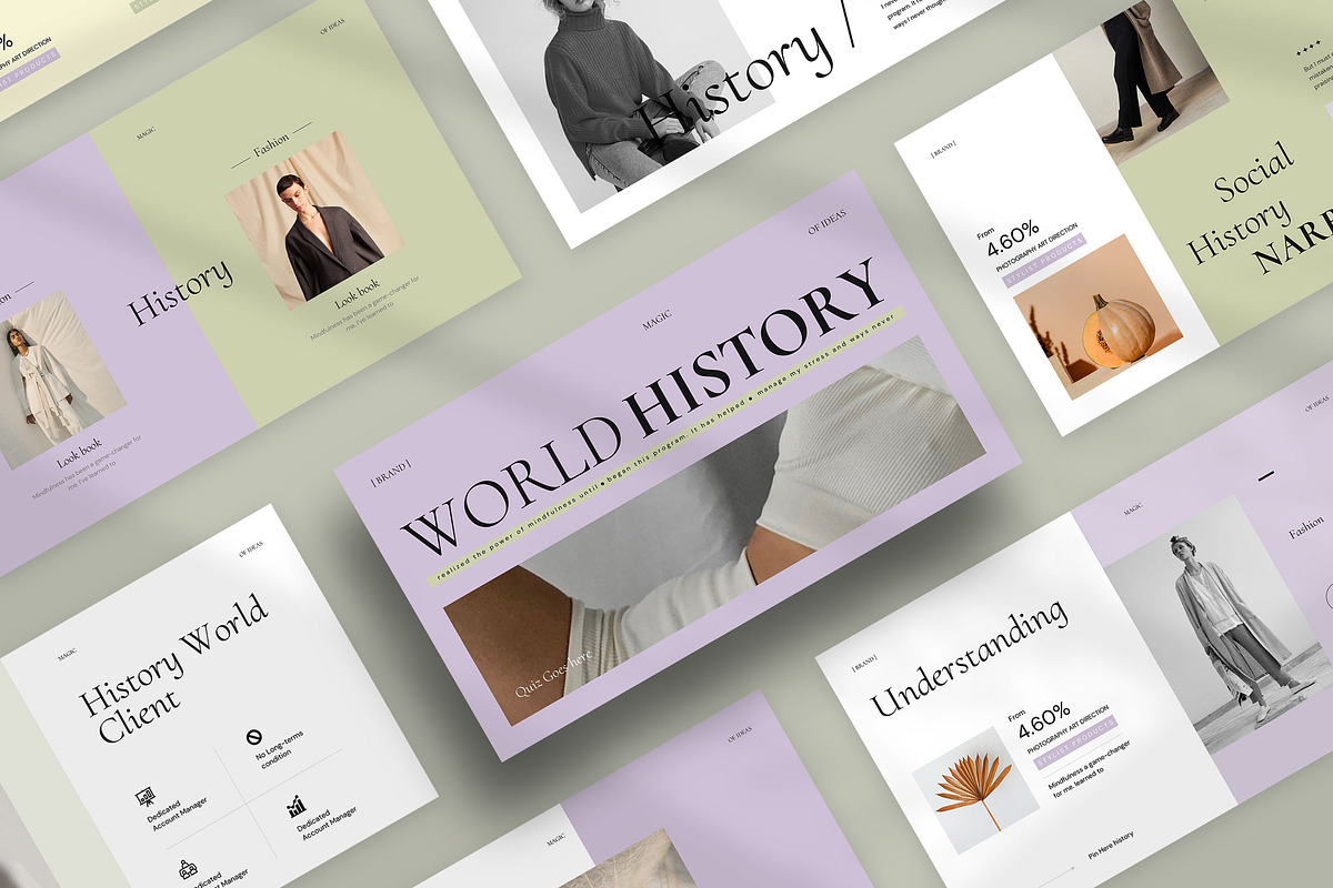 World History Quiz Presentation, a Presentation Template by KreateTribe (Photo 5 of 6)