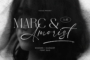 March & Amorist - Elegant Font Duo