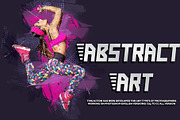Abstract Art Photoshop Action, an Action Add-On by Design Forest (Thumbnail 1 of 12)