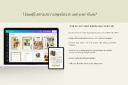 Wellness Coach Course Creator Canva, a Magazine Template by Deepa Template Studio (Thumbnail 10 of 15)