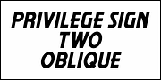 Privilege Sign Two JNL, a Sans Serif Font by Jeff Levine Fonts (Thumbnail 4 of 5)