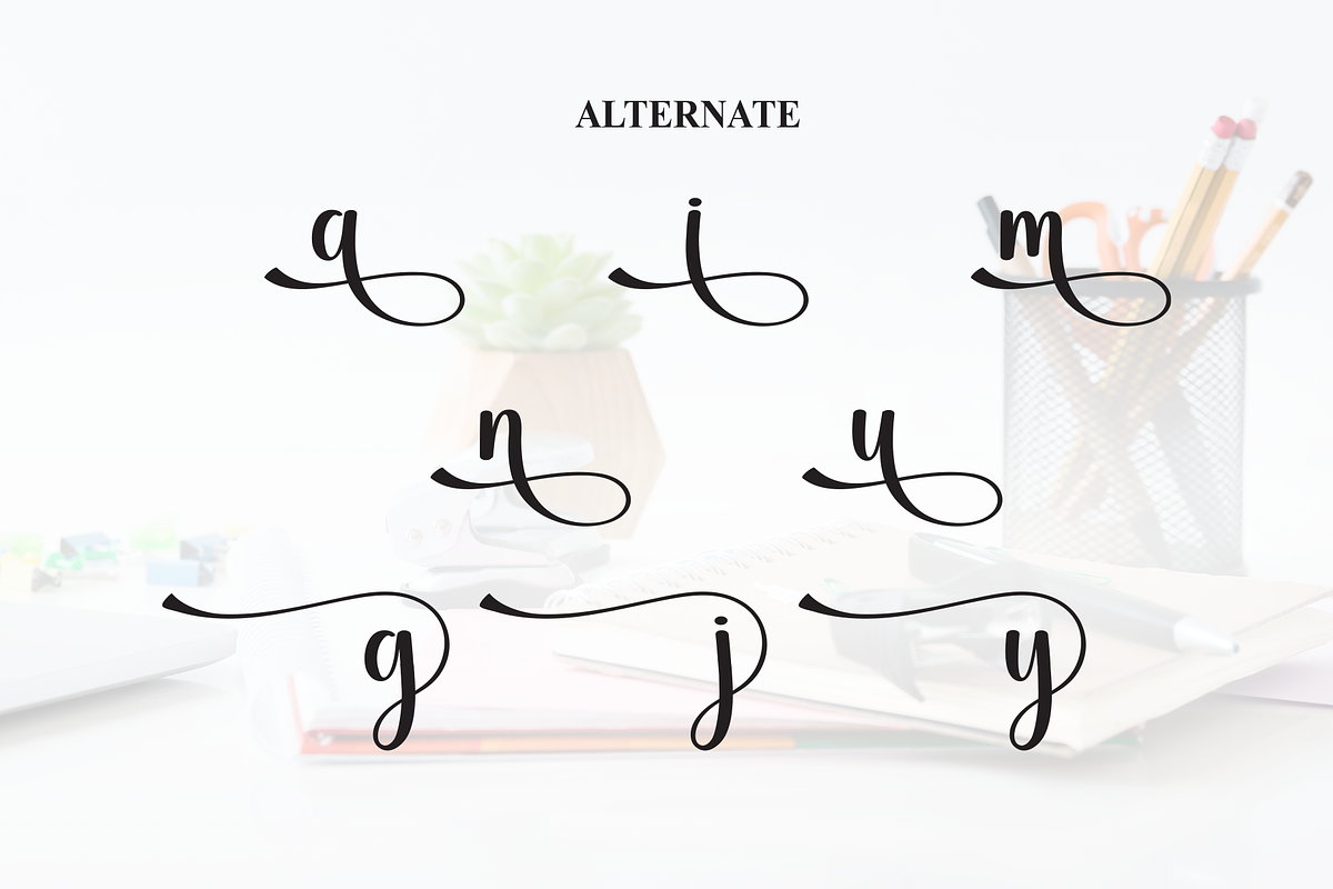 Sunday | Script Font, a Handwritten Font by Scratchones (Photo 8 of 8)