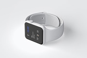 Clay Apple Watch Mockups Pack 01, a Wearable Device Mockup by Mockups by Carlos Viloria (Thumbnail 5 of 25)