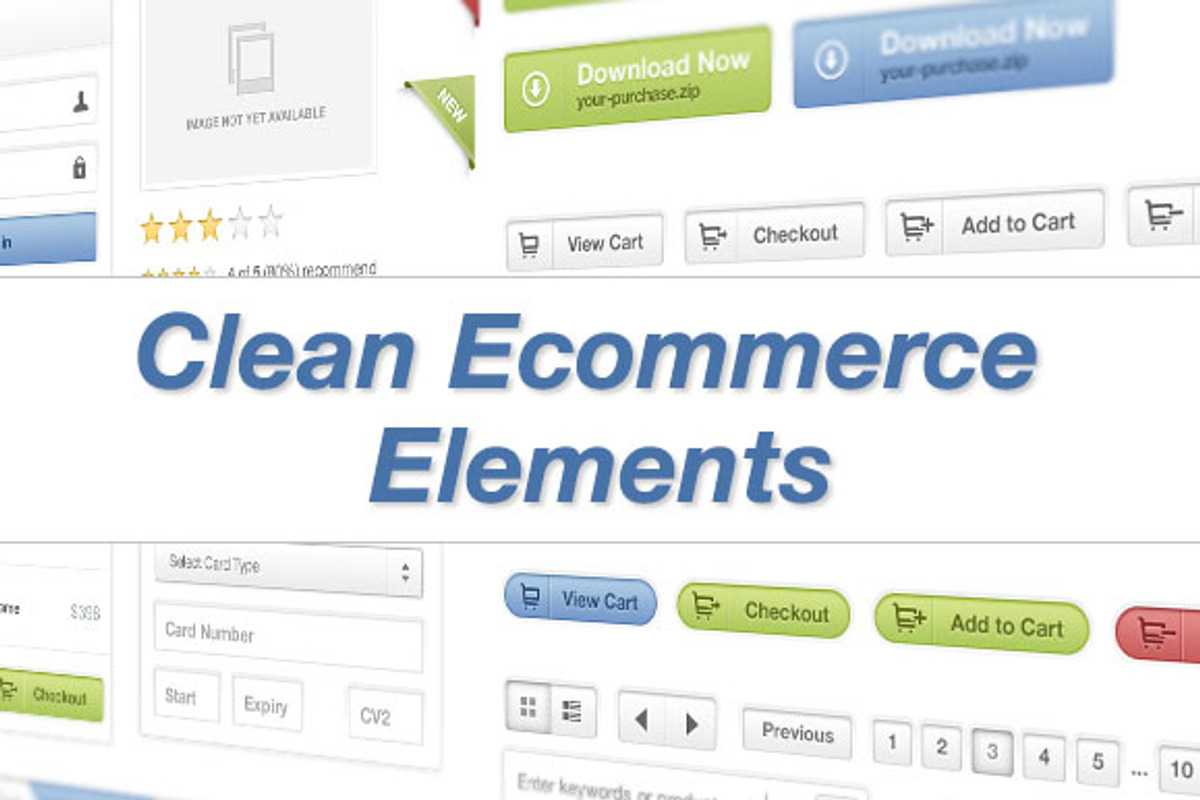 Clean Ecommerce Elements, a Templates & Theme by Medialoot (Photo 1 of 5)