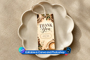 minimalist favor tag mockup, an Advertising Mockup by Rami's Mockups (Thumbnail 1 of 3)