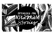 Hand Drawn Black&White Backgrounds, a Texture Illustration by Anny (Thumbnail 9 of 12)