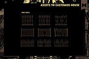 Customizable Haunted House Kit, a Branding & Logo Template by Mutant Lagoon (Thumbnail 6 of 9)