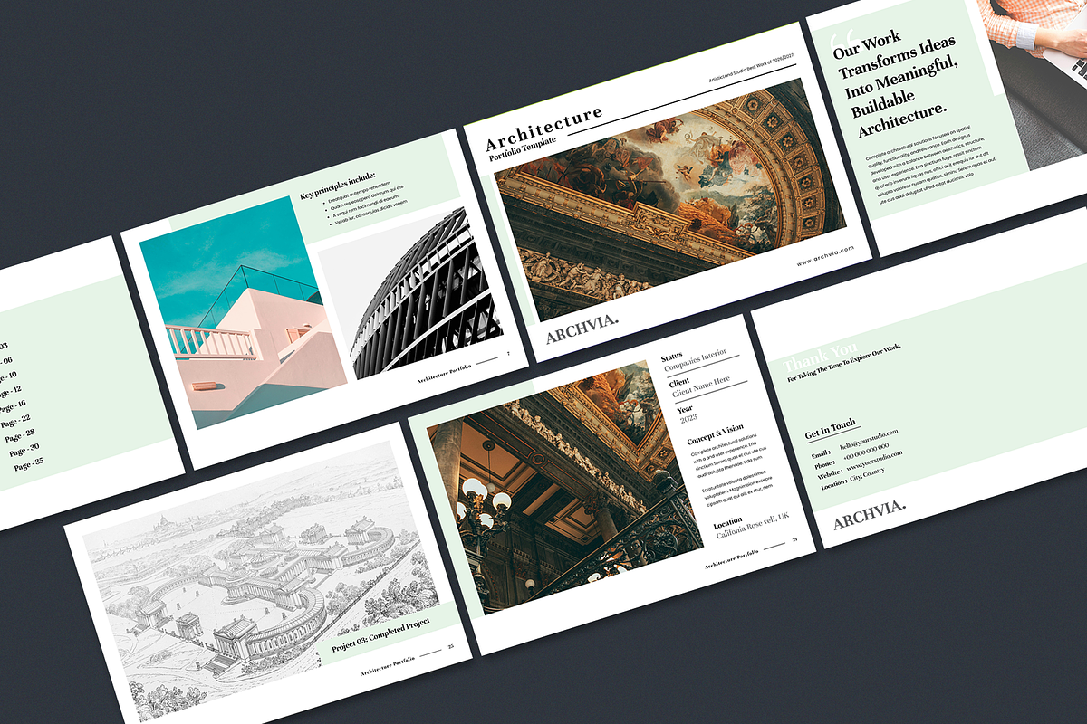 Architecture Portfolio | Canva, a Brochure Template by ArtisticLand (Photo 11 of 13)