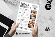 Real Estate Local Guide Flyer Canva, a Flyer Template by CreativeVinesStore (Thumbnail 2 of 6)
