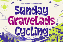 Gravelads – Adventure Display Font