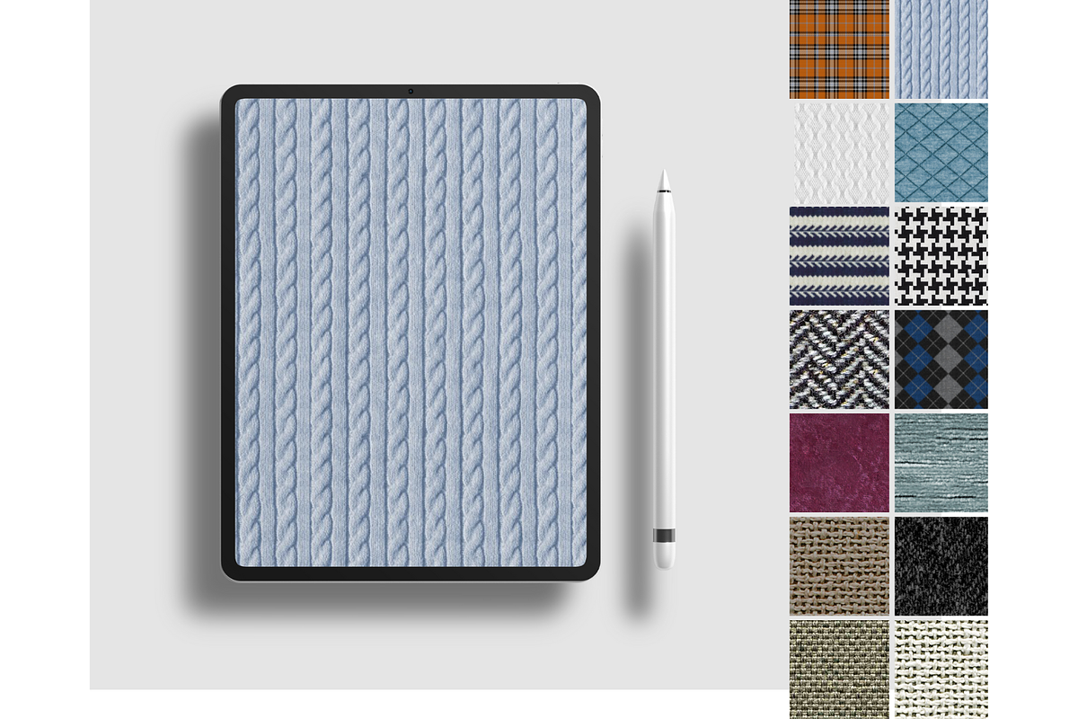 Fabric Textures For Photoshop, a Brush Add-On by Velo Graphic Studio (Photo 4 of 10)