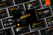 Blaster – Business PowerPoint, a Presentation Template by Dens Creative Studio (Thumbnail 1 of 6)