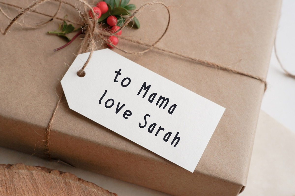 Mama Cute Handwriting Font, a Handwritten Font by NordicStyleSE (Photo 6 of 7)