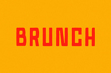 Brunch Typeface