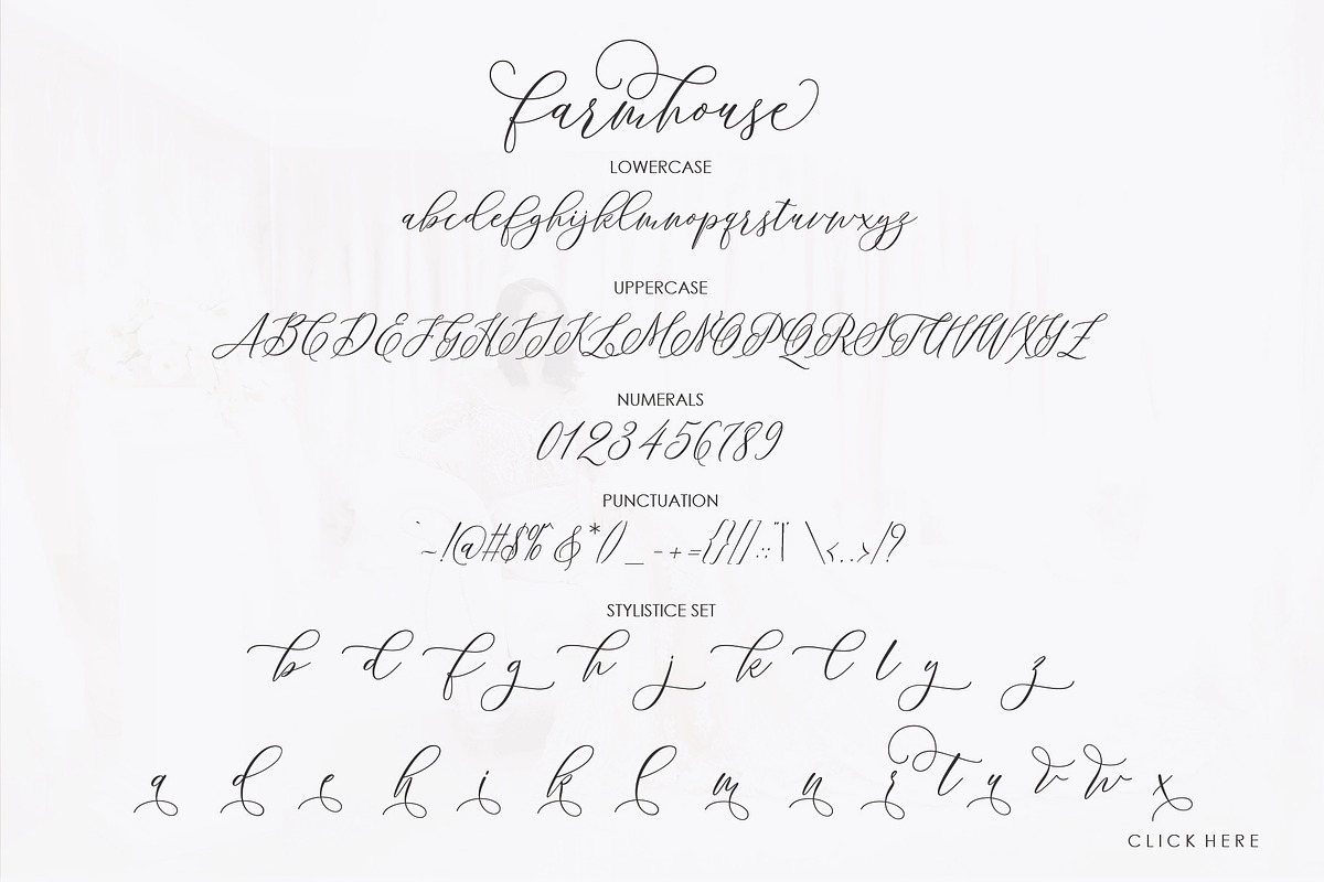Farmhouse Script, a Script Font by moriztype (Photo 11 of 12)