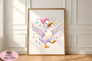 Coquette Goose PNG, a Seasonal Illustration by Daily.Designs (Thumbnail 5 of 5)