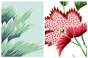 Bordeaux Garden Vintage Floral Print, a Pattern Graphic by Pink Linen (Thumbnail 4 of 13)