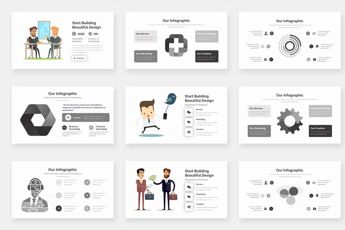 Creatix Creative Keynote Template, a Presentation Template by One Percent Studio (Photo 14 of 14)