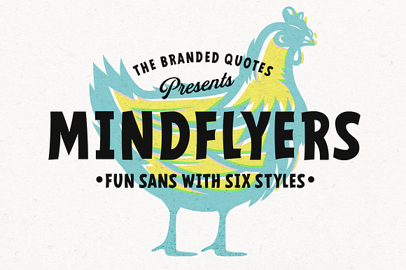 Mindflyers Font preview 8