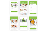 Food Delivery Photoshop App, an UI Kit Template by themelove (Thumbnail 7 of 9)
