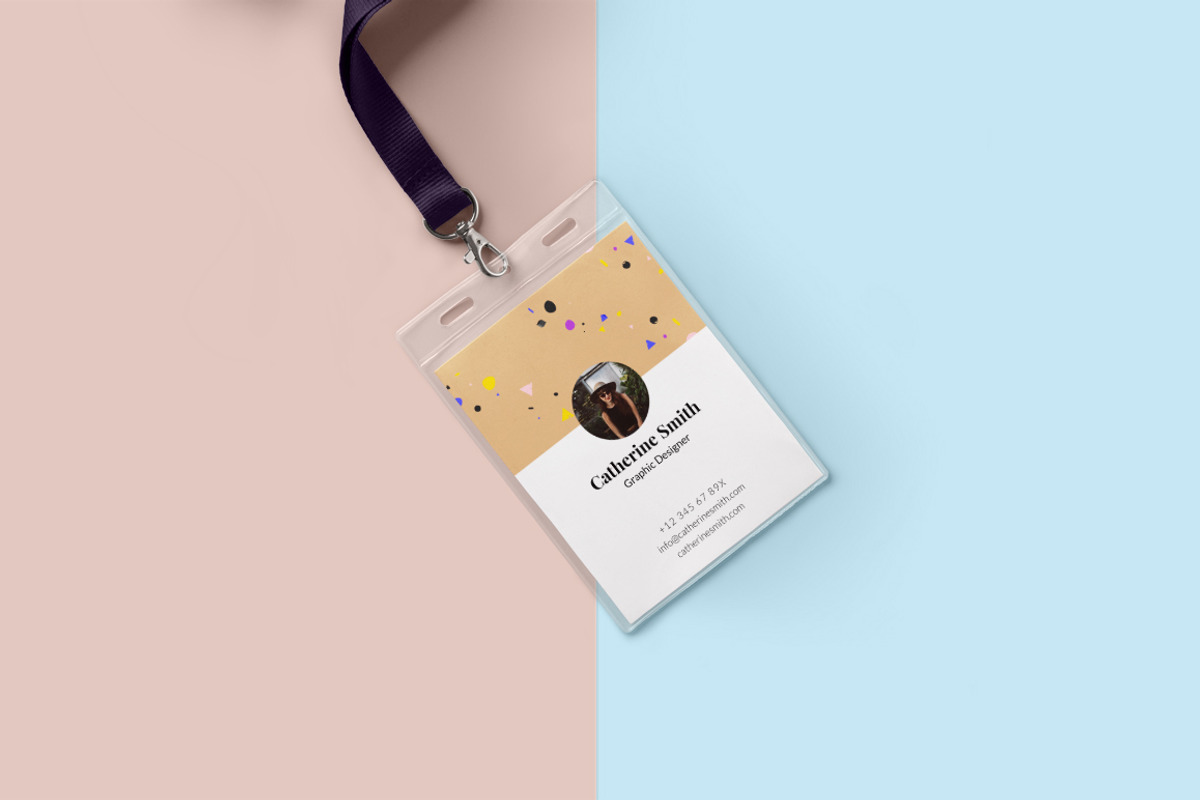 Minimal Creative ID Card Design, a Card Template by SEAM Agency