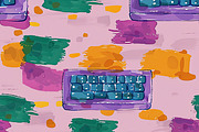 300+ Cute hand drawn pattern V1, a Pattern Graphic by Virgo Studio (Thumbnail 10 of 11)