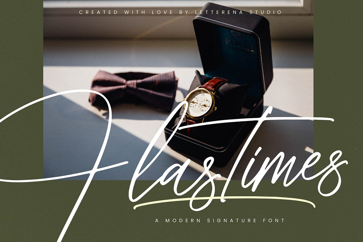 Fantaslife Radiostar Signature Font preview 3