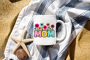 Retro Mom PNG, Mama Floral Flower De, an Illustration by Libby Wishes (Thumbnail 3 of 5)