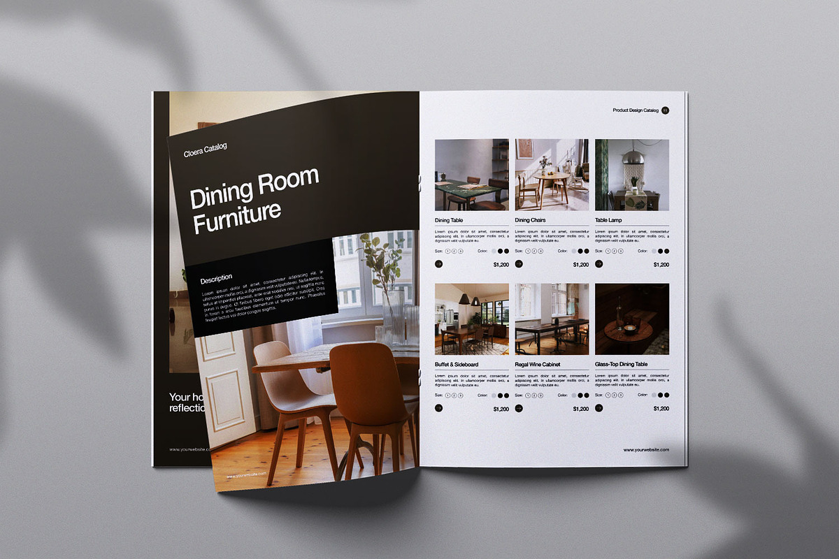 Furniture Product Design Catalog, a Magazine Template by Portocraft (Photo 3 of 6)