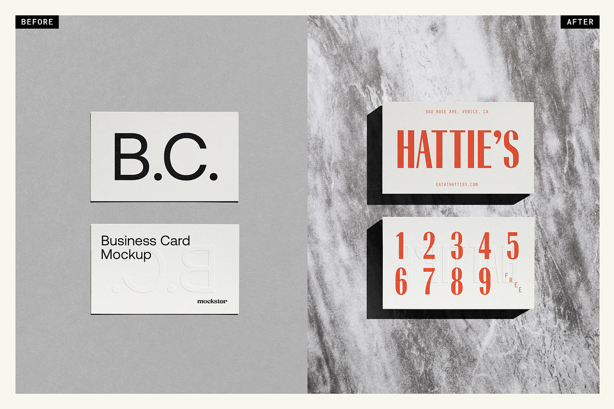 Embossed Business Card Mockup, a Product Mockup by mockstar (Photo 2 of 8)