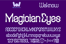 Magician Eyes font