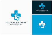 Beauty Medical Woman Treatment Logo, a Branding & Logo Template by ika trisiana (Thumbnail 1 of 2)