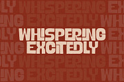 Midnight Mirage - Rough Display, a Script Font by Alpaprana (Thumbnail 3 of 10)