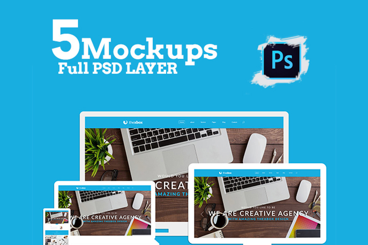 Web Mockups, a Device Mockup by Graphicalark (Photo 1 of 5)