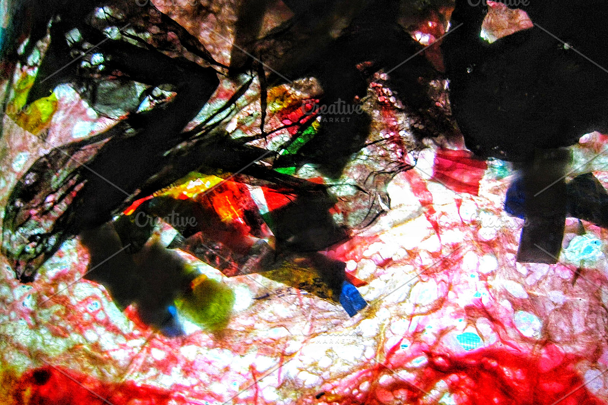 Blue and red abstract,Recycled image, an Abstract Photo by Manis recycle abstract (Photo 1 of 2)