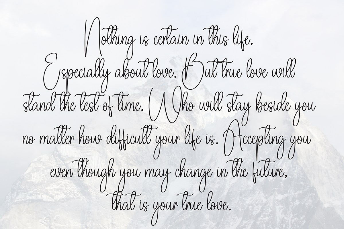 Daddy Signature | Script Font, a Handwritten Font by Scratchones (Photo 6 of 8)