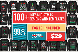 100 Ugly Christmas Designs