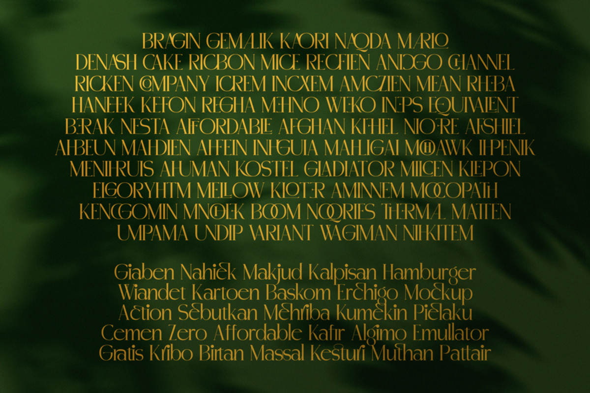 Madhik Bagimar — Elegant Luxury Font, a Serif Font by Enxyclo Studio (Photo 5 of 21)
