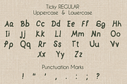Handwriting Regular Font Bundles, a Handwritten Font by SaStudio (Thumbnail 4 of 11)