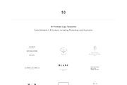 50 Minimal Fashion Brand Logos, a Branding & Logo Template by T E M P L Y (Thumbnail 2 of 7)