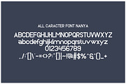 Nanya, a Sans Serif Font by riotama85 (Thumbnail 2 of 5)