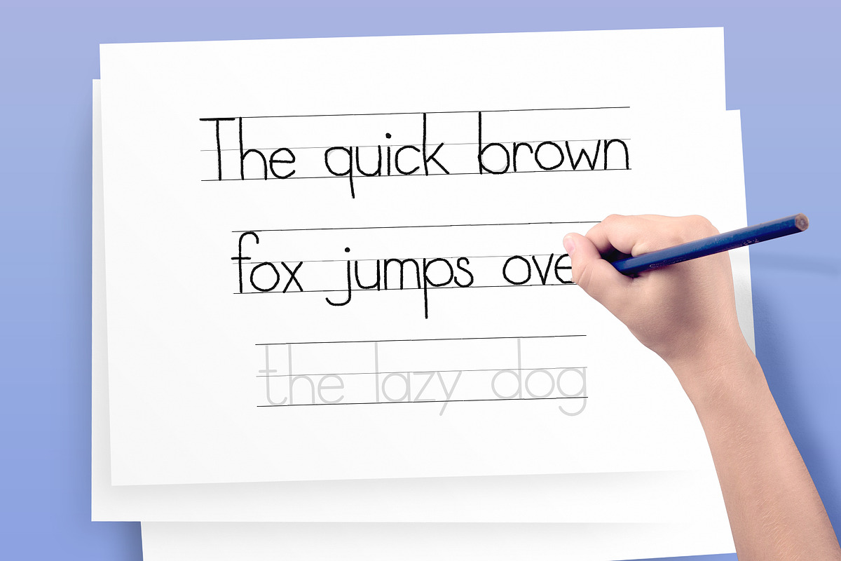 School Rules Font, a Font by Salt & Pepper Designs (Photo 2 of 8)