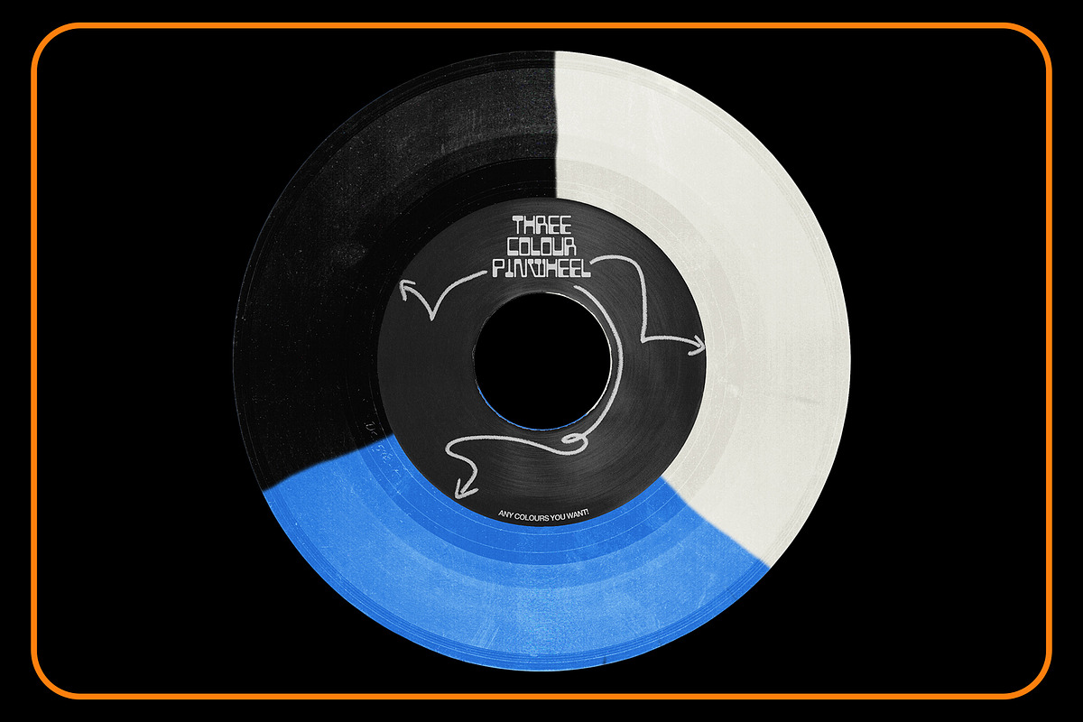 WAX FACTORY - 7 Vinyl Mock-up, a Packaging Mockup by Jordan Warren Visuals (Photo 6 of 10)