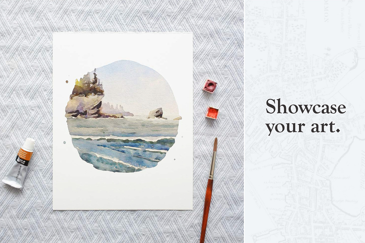 Premium Art Print Mockups for Etsy, a Print Template by Drifter Studio PrintShop (Photo 2 of 4)