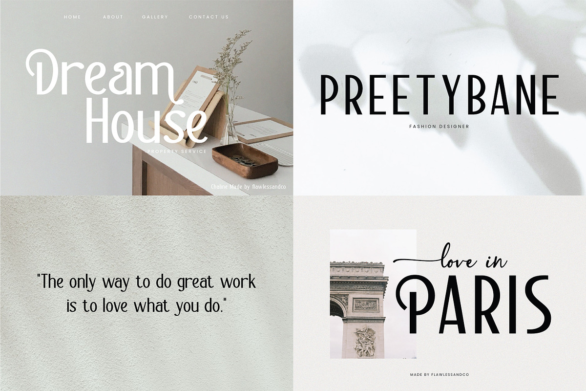Modern Serif & Sans Serif Bundle, a Serif Font by Flawless And Co (Photo 11 of 12)